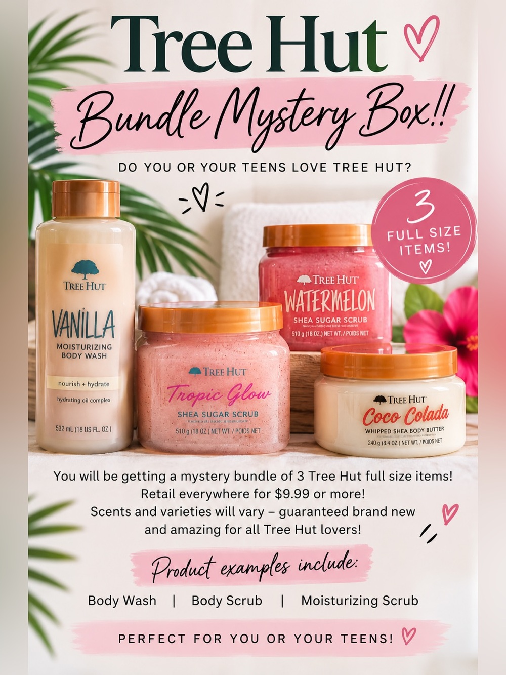 Tree Hut Mystery Bundle - 3 Full Size Products!